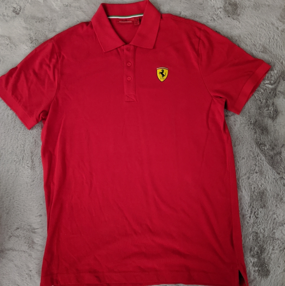 Ferrari polo style shirt